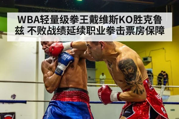 WBA轻量级拳王戴维斯KO胜克鲁兹 不败战绩延续职业拳击票房保障